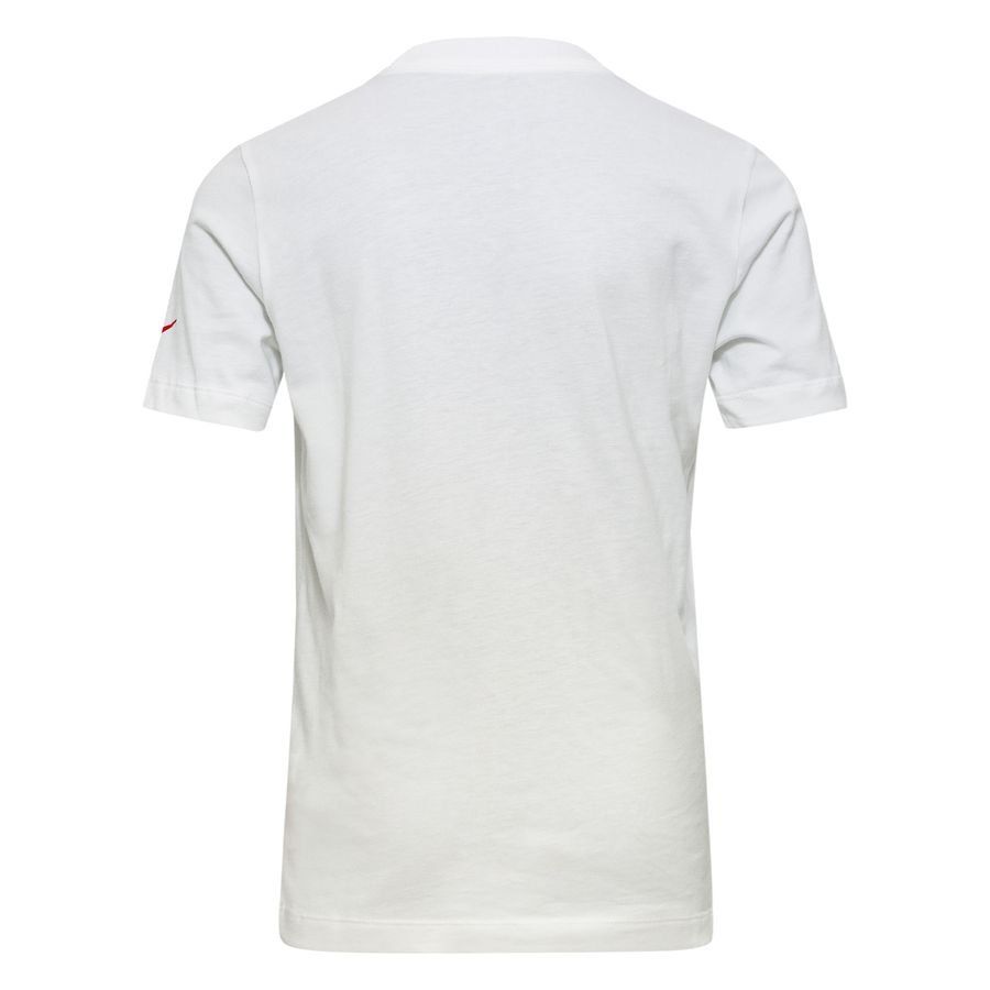 Paris Saint Germain T-Shirt Wordmark - White Kids-SoccerKits Hub | Buy Soccer Jerseys Online